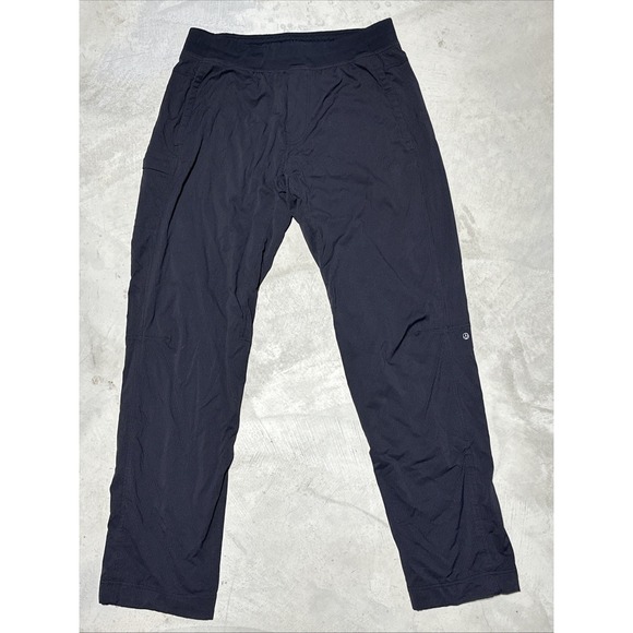 lululemon athletica Other - Lululemon Pants Men's XL Dance Studio Lined Black Technical Stretch Zip Pocket